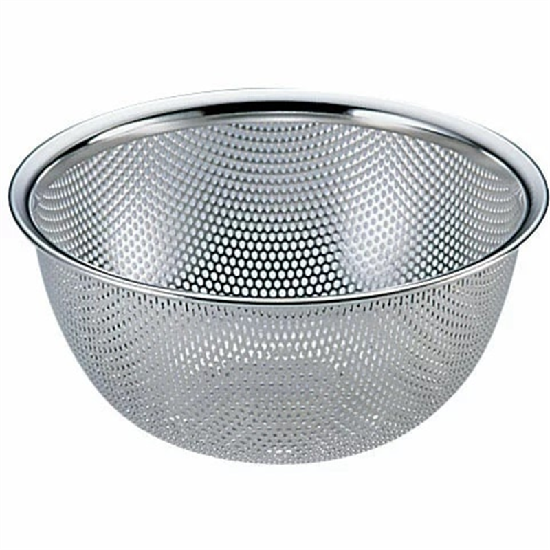 F18-8深型メッシュボール 24cm 1個（ご注文単位1個）【直送品】