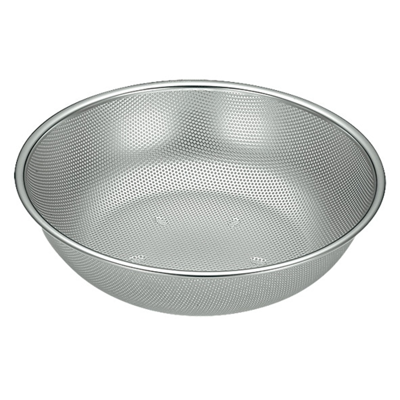 KO 18-8浅型パンチボール 27cm 1個（ご注文単位1個）【直送品】