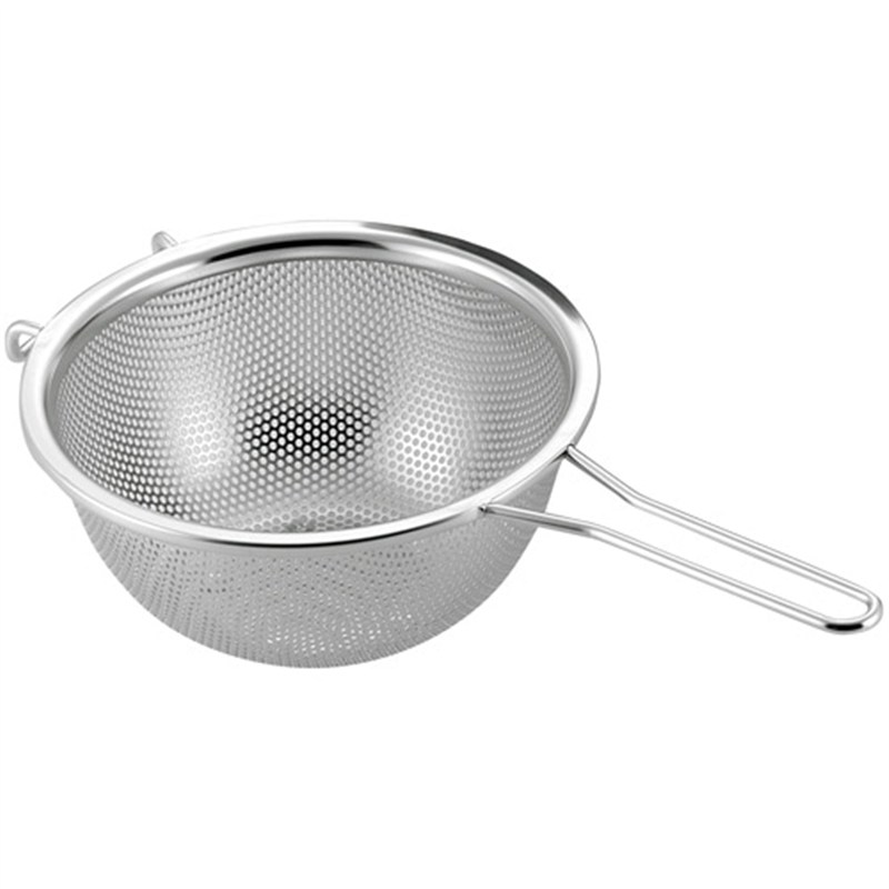 F18-8深型片手メッシュボール 24cm 1個（ご注文単位1個）【直送品】