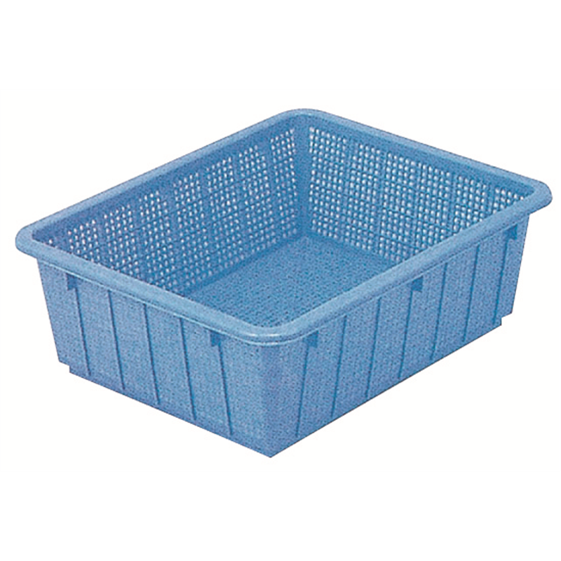 トンボ 抗菌カラー角ザル 54型 ブルー 1個(ご注文単位1個)【直送品】