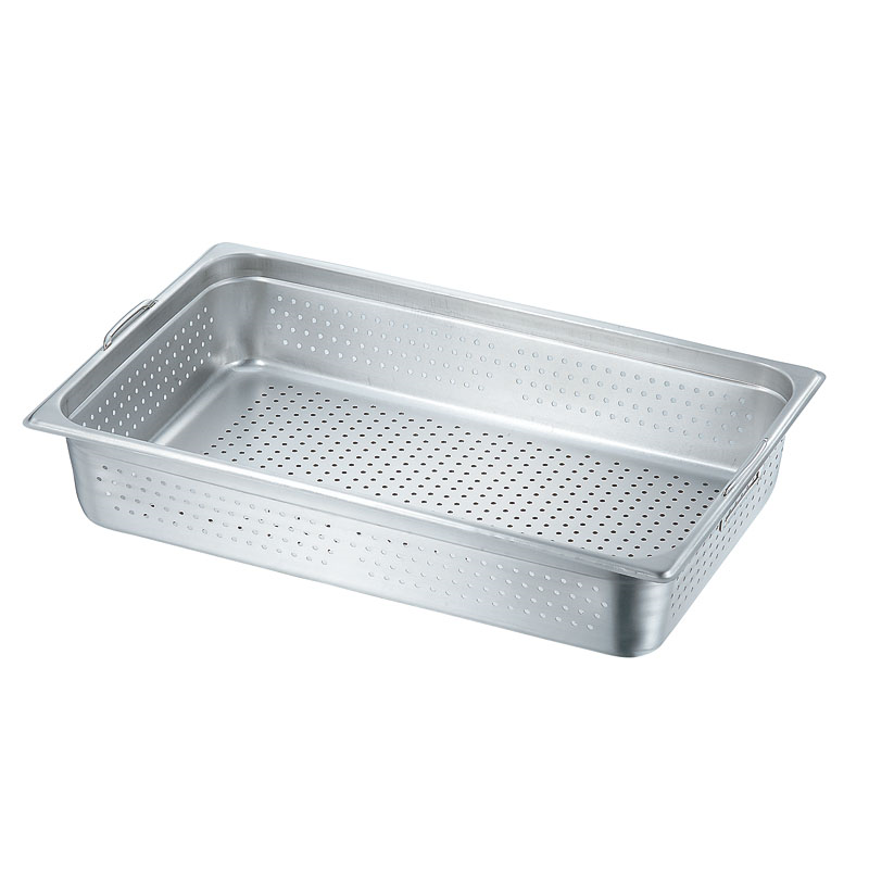 KO 18-8 ホテルパンⅡフック付 穴明 1/1x100 1個（ご注文単位1個）【直送品】