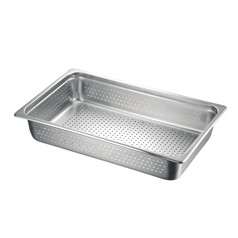 KO 18-8 ホテルパン 穴明 2/3x100 1個（ご注文単位1個）【直送品】