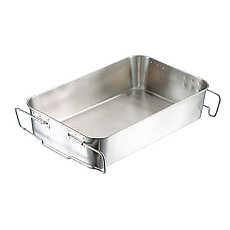 18-8エコクリーン 給食バット 手付 1個（ご注文単位1個）【直送品】