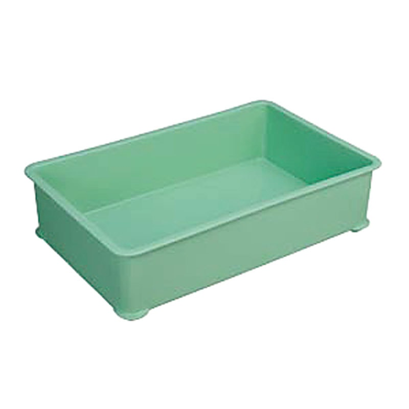 PPカラー番重 大型 B型ピンク 外寸643x417x90 1個（ご注文単位1個）【直送品】