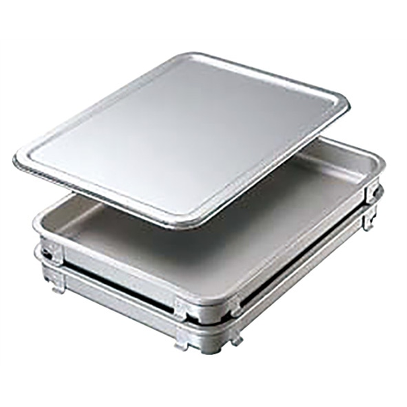 アルマイト餃子&生鮮バット 6枚取 1個（ご注文単位1個）【直送品】