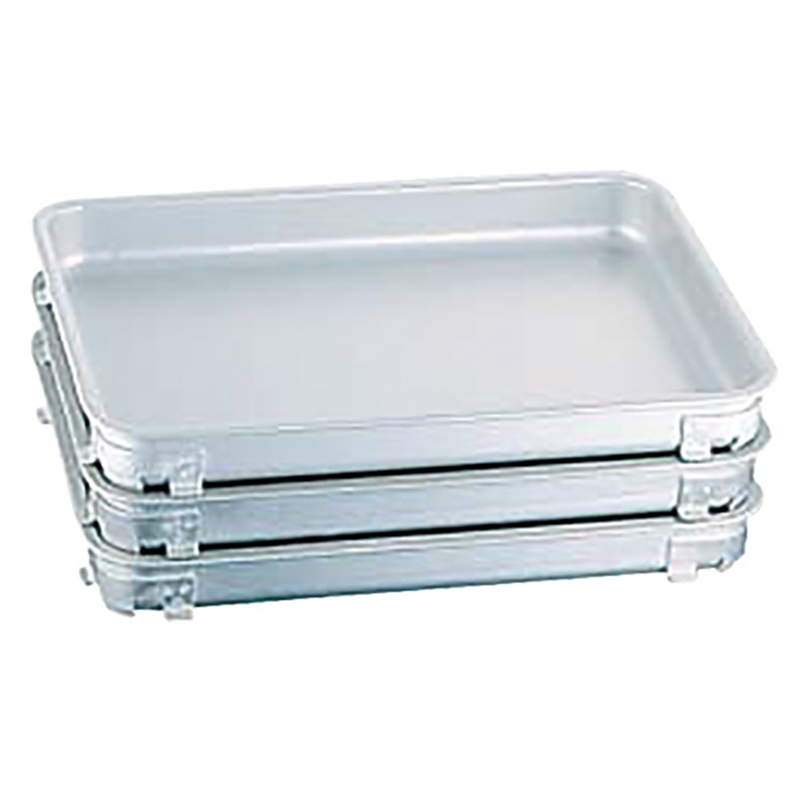 IKD 18-8抗菌生鮮バット 8枚取 1個（ご注文単位1個）【直送品】