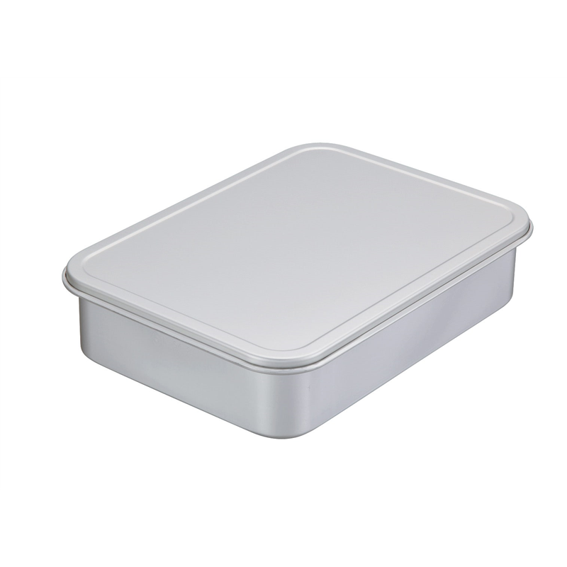 アルマイト蓋付バット 大 1個（ご注文単位1個）【直送品】