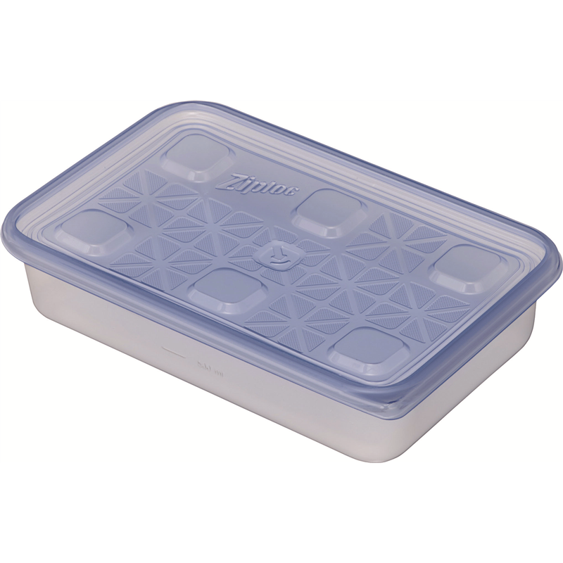 ジップロックコンテナー 長方形 1100ml 1個入 1個（ご注文単位1個）【直送品】