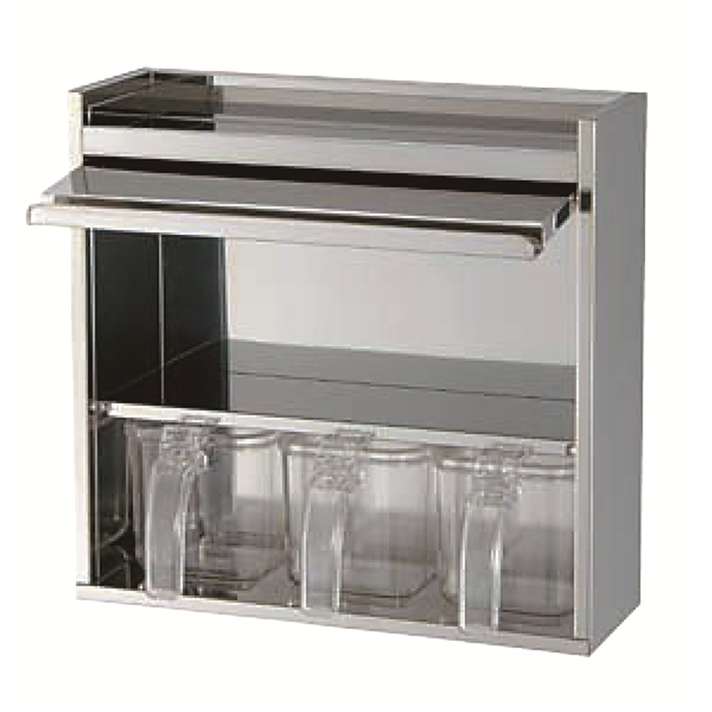 21-0棚付ヤクミ入3ケ入(キッチンキャビネット) FK-1038 1個（ご注文単位1個）【直送品】