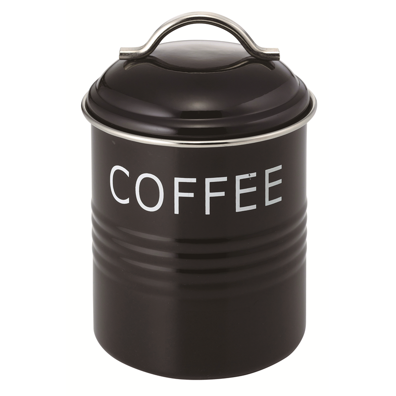 バーネットキャニスター 黒 COFFEE 1個（ご注文単位1個）【直送品】
