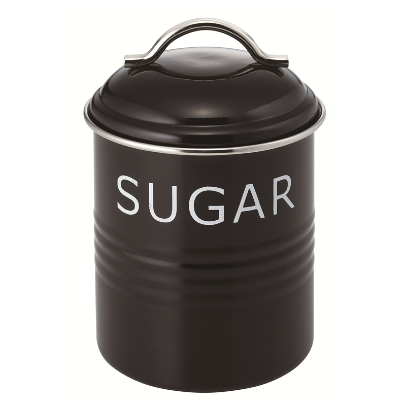 バーネットキャニスター 黒 SUGAR 1個（ご注文単位1個）【直送品】