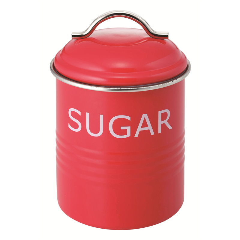 バーネットキャニスター 赤 SUGAR 1個（ご注文単位1個）【直送品】