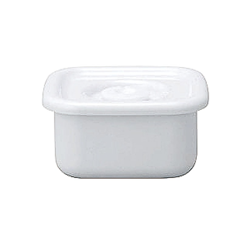 野田琺瑯 WSM-S w/s スクウェア S密閉蓋付 1個（ご注文単位1個）【直送品】