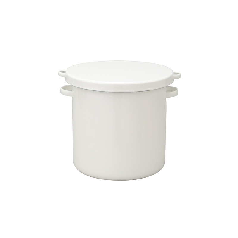 野田琺瑯 WRS-18 w/s ラウンドストッカー 18cm 1個（ご注文単位1個）【直送品】