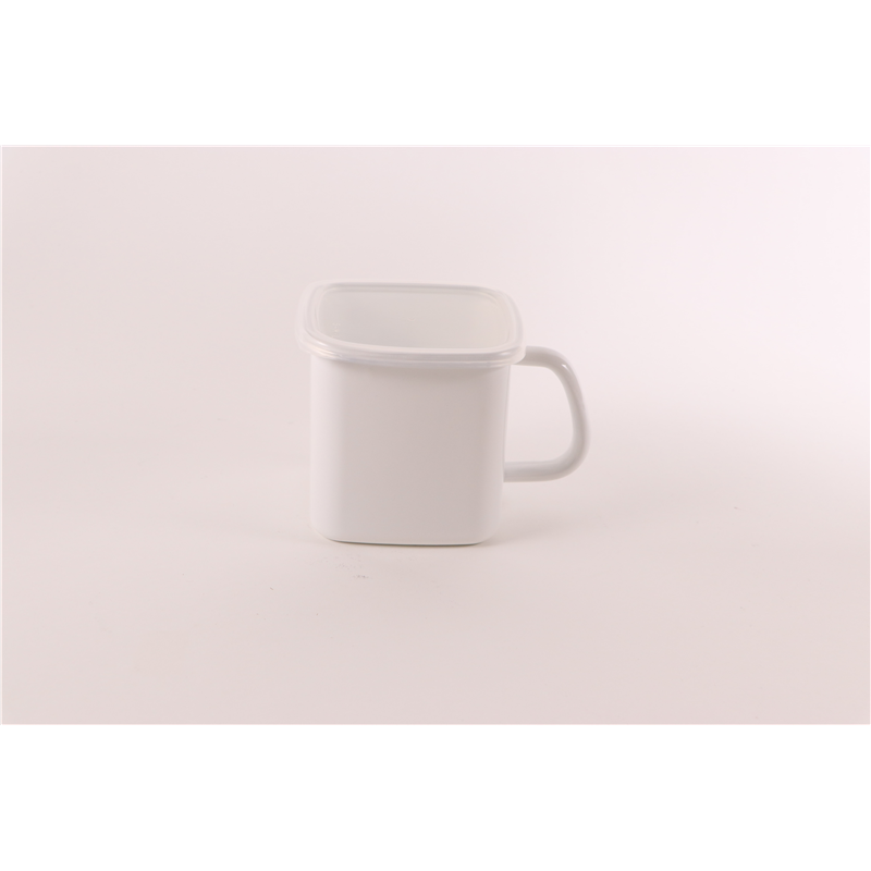 野田琺瑯 MS-12K w/s 持ち手付ストッカー角型 L シール蓋付 1個（ご注文単位1個）【直送品】