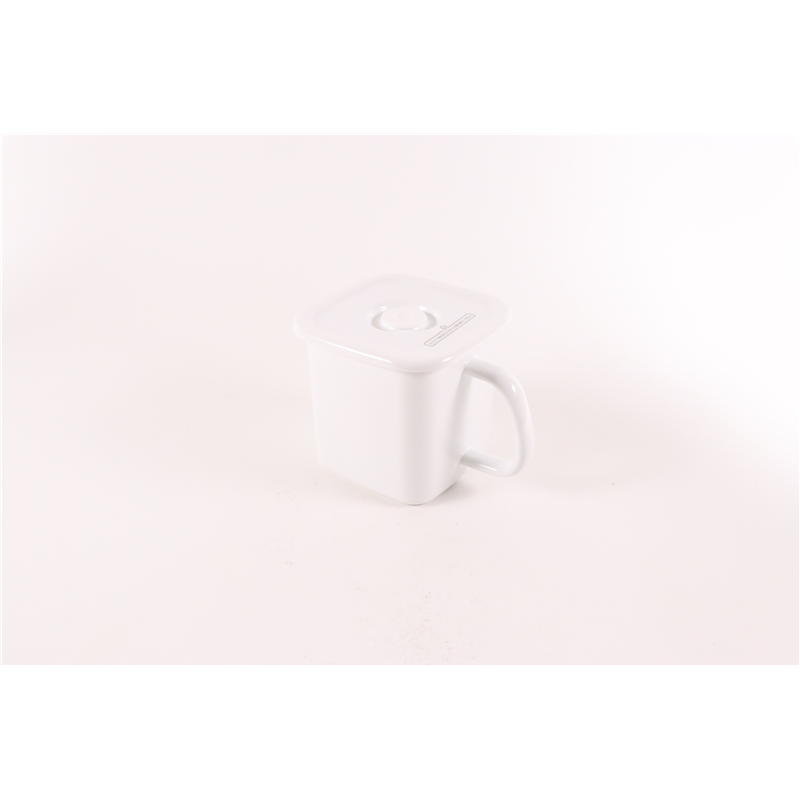 野田琺瑯 MSM-12K w/s 持ち手付ストッカー角型 L 1個（ご注文単位1個）【直送品】