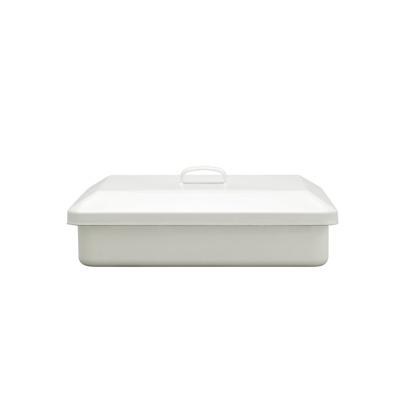 野田琺瑯 DG-35W 道具箱(全白) 1個（ご注文単位1個）【直送品】