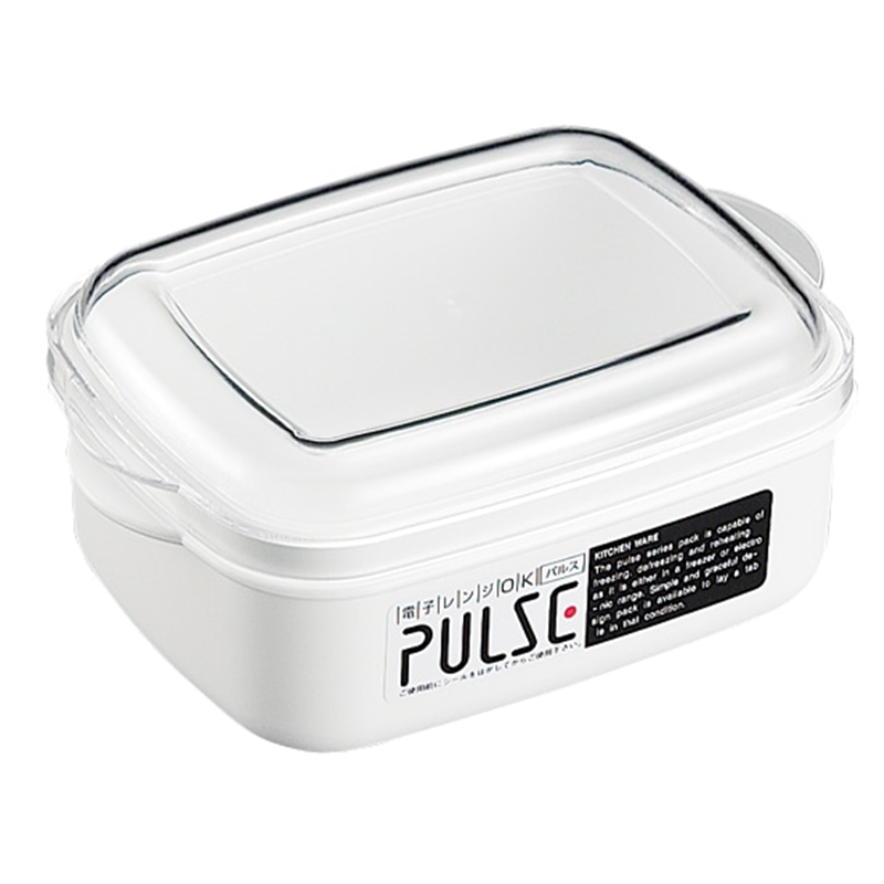 パルスレンジ容器 PL-1001W 角500ml白 1個（ご注文単位1個）【直送品】