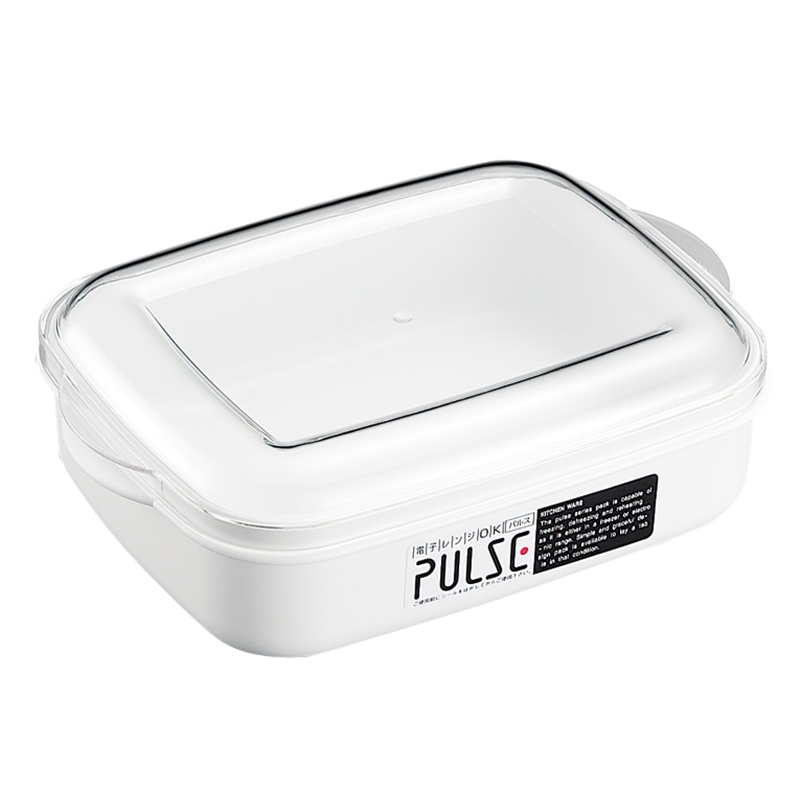 パルスレンジ容器 PL-1003W 角1000ml白 1個（ご注文単位1個）【直送品】