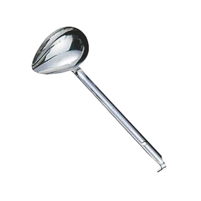 18-8ろう付け横口レードル 80cc 1個（ご注文単位1個）【直送品】