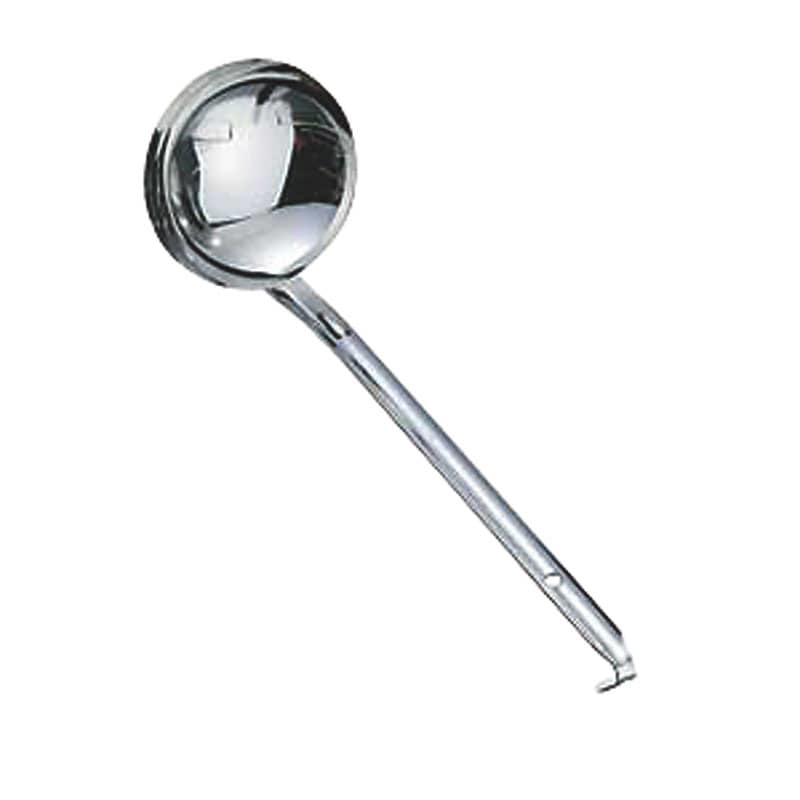 18-8ろう付けレードルお玉 90cc 1個（ご注文単位1個）【直送品】