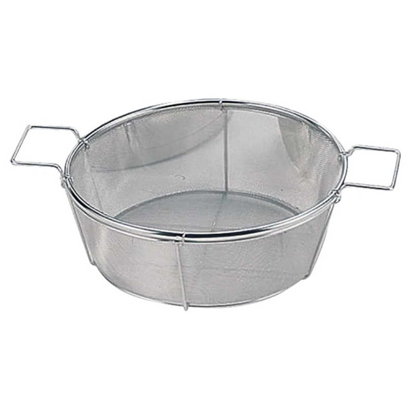18-8フライヤー油缶用篭(20メッシュ)20L用 1個(ご注文単位1個)【直送品】