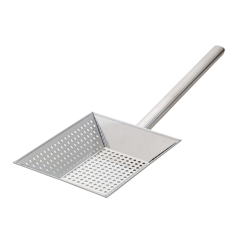 UK18-8パンチング 角型油かす揚げ 230x200x全長540 1個（ご注文単位1個）【直送品】