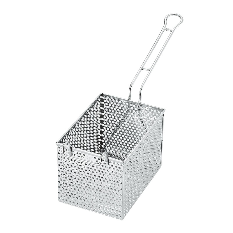 UK18-8パンチング フライドポテトバスケット 1個（ご注文単位1個）【直送品】