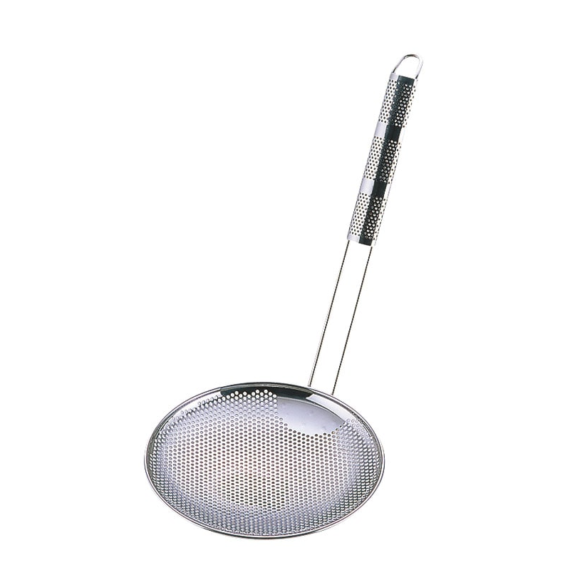 UK18-8パンチングそば揚 縦型24cm 1個（ご注文単位1個）【直送品】