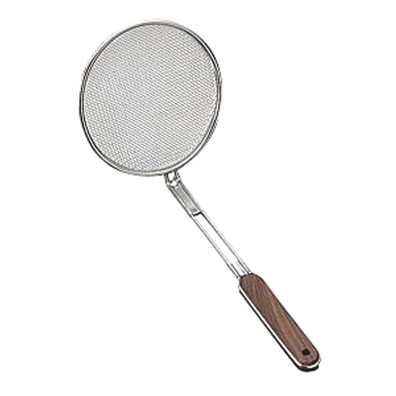 18-8ローズ柄そば揚 7インチ 1個（ご注文単位1個）【直送品】