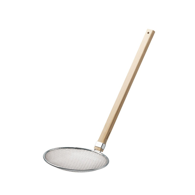 TS 木柄そば揚 厚網 18cm 10142 1個（ご注文単位1個）【直送品】