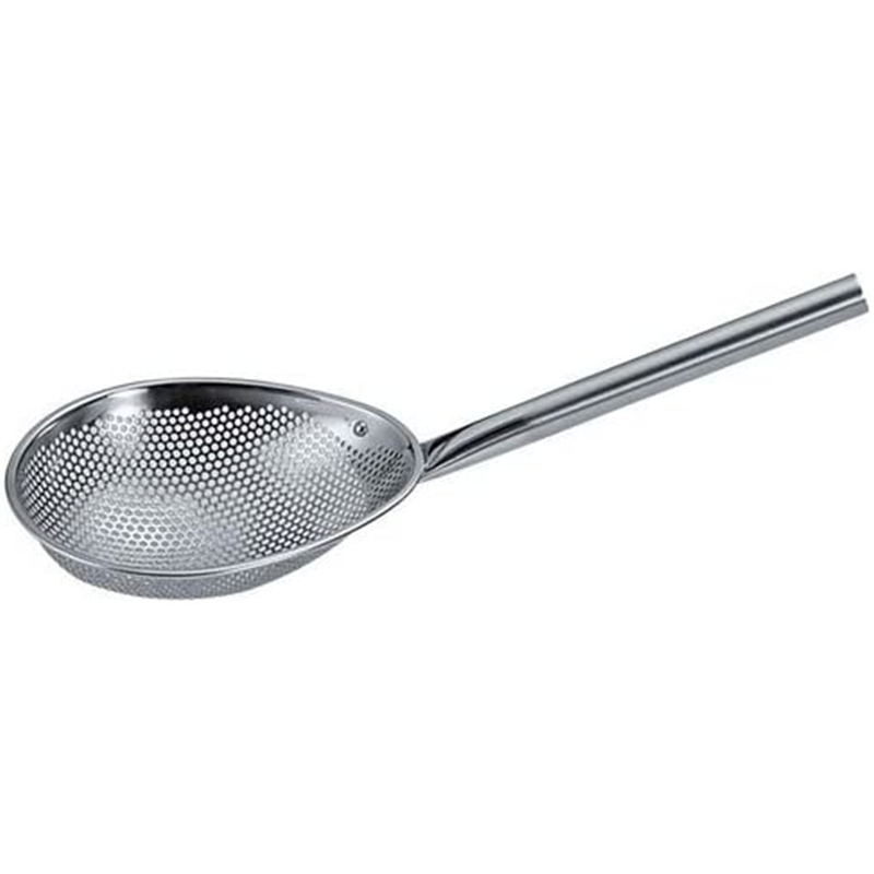 パンチングパイプ柄スクイ玉揚 小判型 小 1個（ご注文単位1個）【直送品】