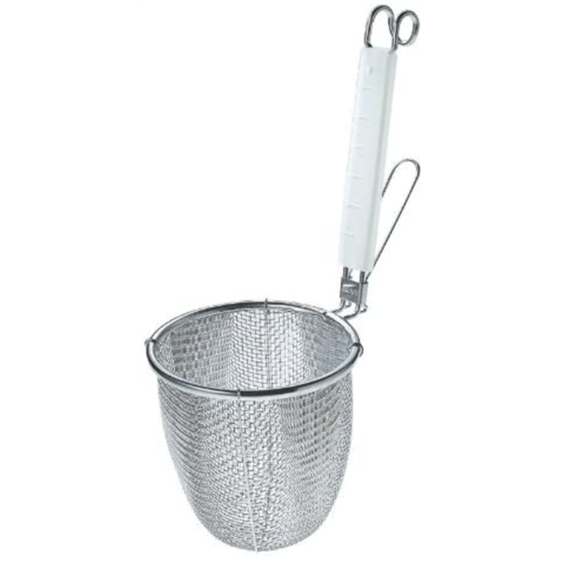 18-8シリコン柄うどんてぼ 丸底 10123 1個（ご注文単位1個）【直送品】