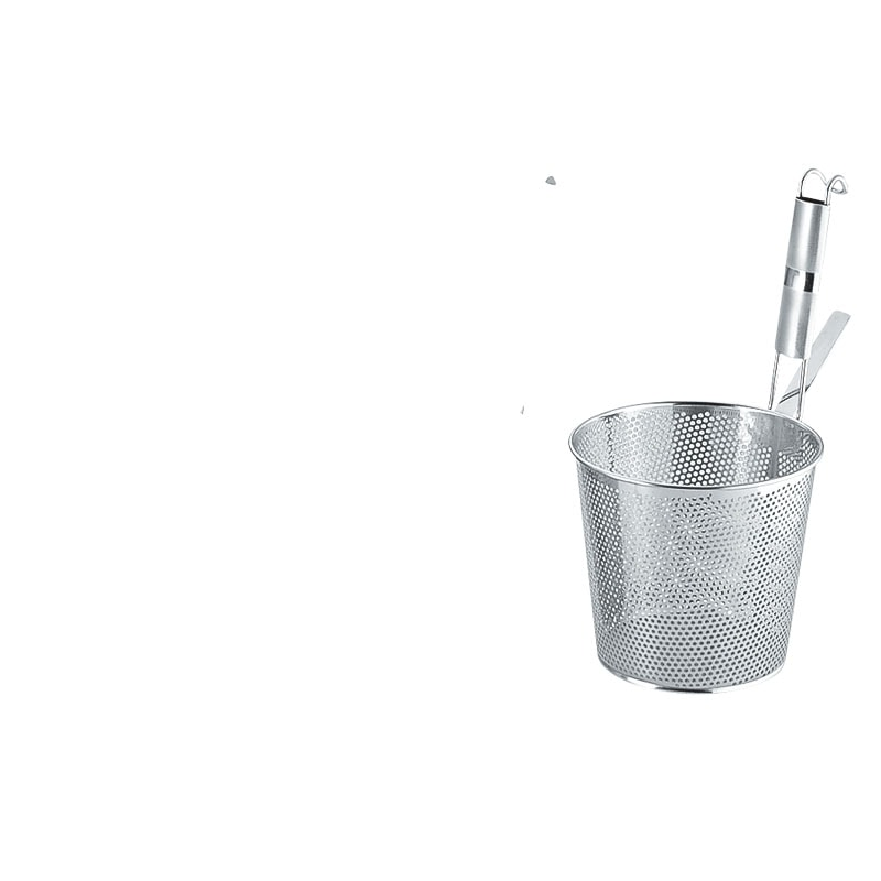 UK18-8パンチング パイプ柄平底うどん揚げ 1個（ご注文単位1個）【直送品】