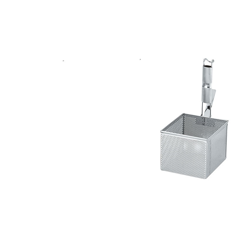 UK18-8パンチング パイプ柄角型うどん揚げ 1個（ご注文単位1個）【直送品】