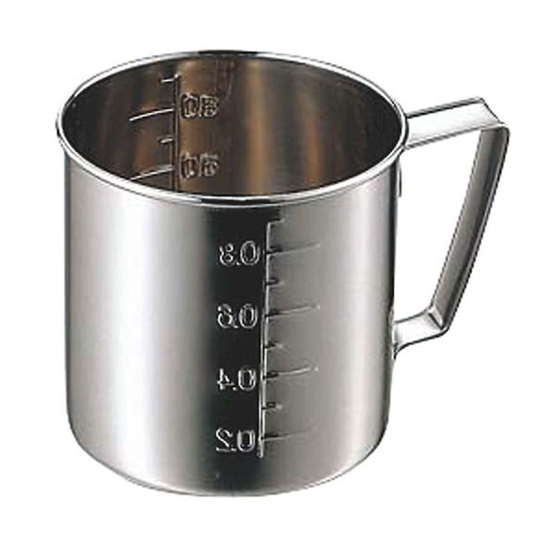 CLO 18-8計量水マス 口ナシ 1000cc 1個（ご注文単位1個）【直送品】