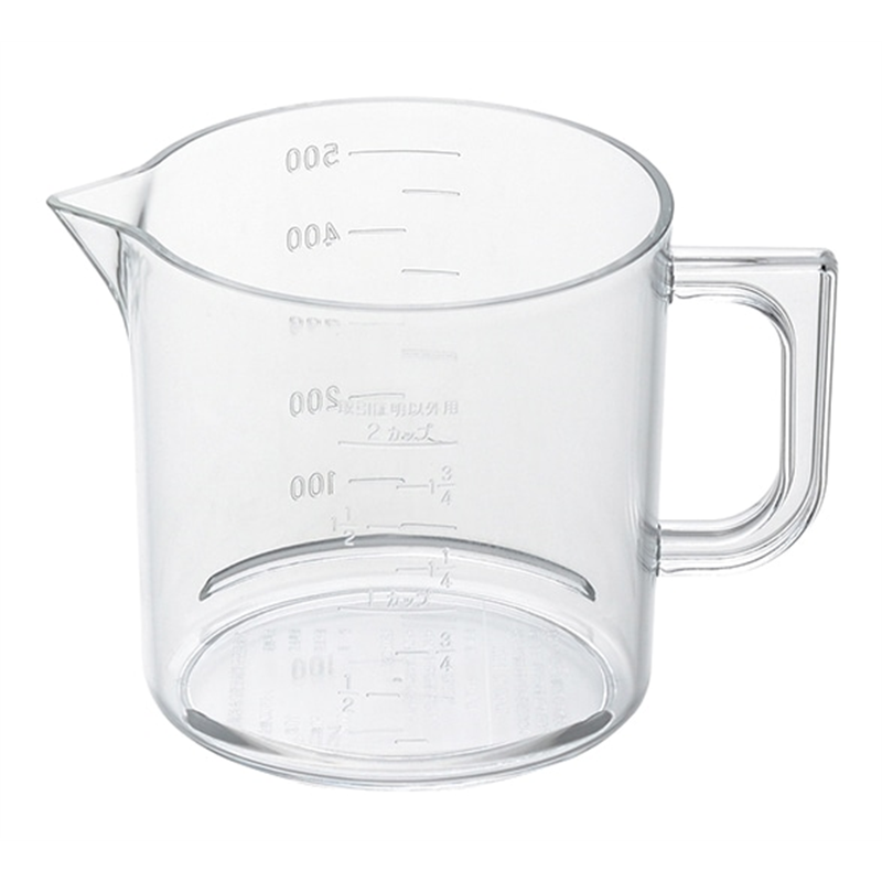 №621 メジャーカップ500cc アクリル 1個（ご注文単位1個）【直送品】