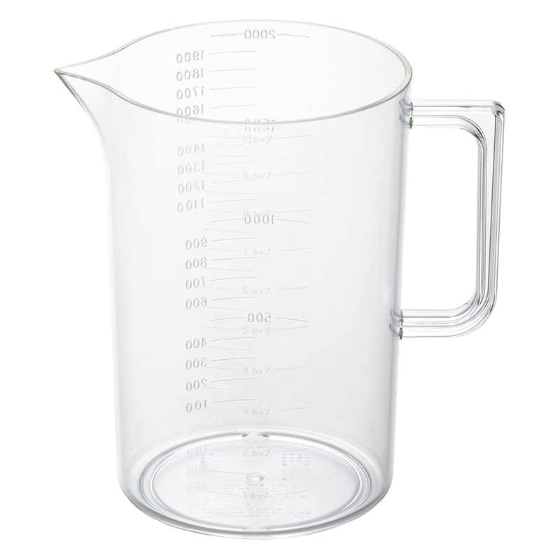 №623 メジャーカップ2L アクリル 1個（ご注文単位1個）【直送品】