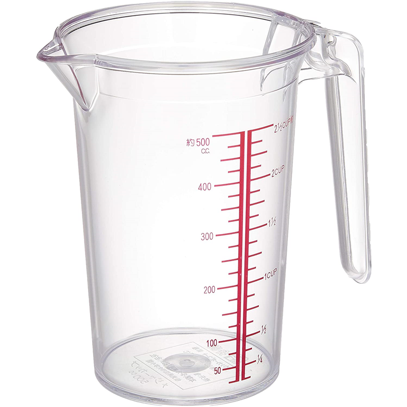 BK ポリカーボネイト水マス 500cc 1個（ご注文単位1個）【直送品】