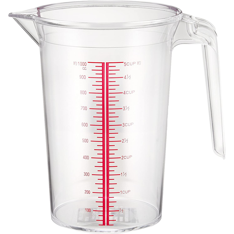 BK ポリカーボネイト水マス 1000cc 1個（ご注文単位1個）【直送品】