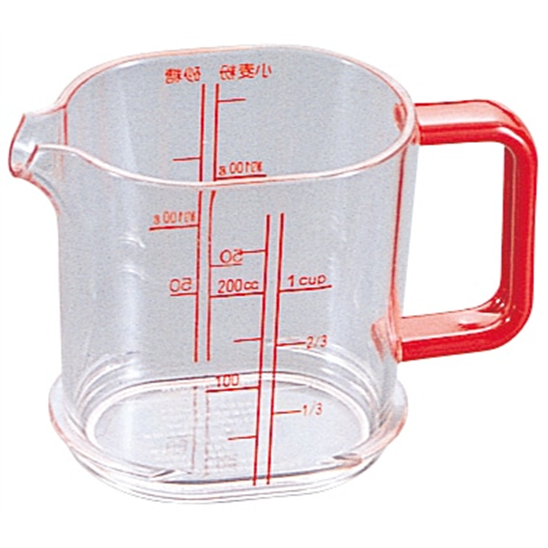 PM-1 ポリカメジャーカップ 200cc 1個（ご注文単位1個）【直送品】