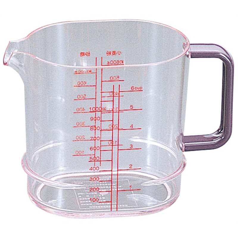 PM-4 ポリカメジャーカップ 1000cc 1個（ご注文単位1個）【直送品】