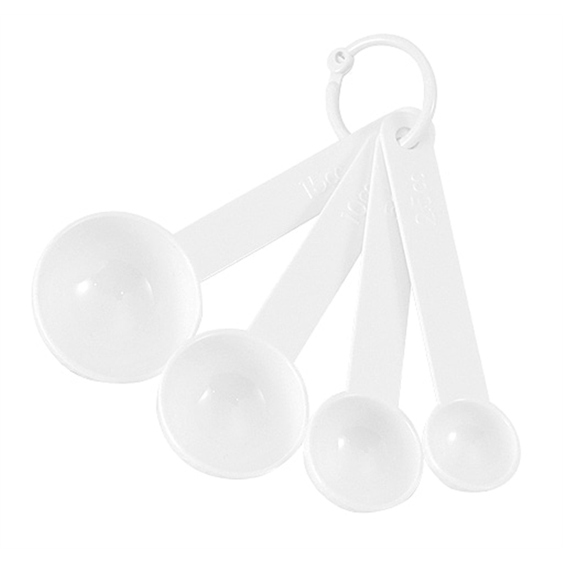 118A 計量スプーン(小)4pcセット ヘッター付 1個（ご注文単位1個）【直送品】