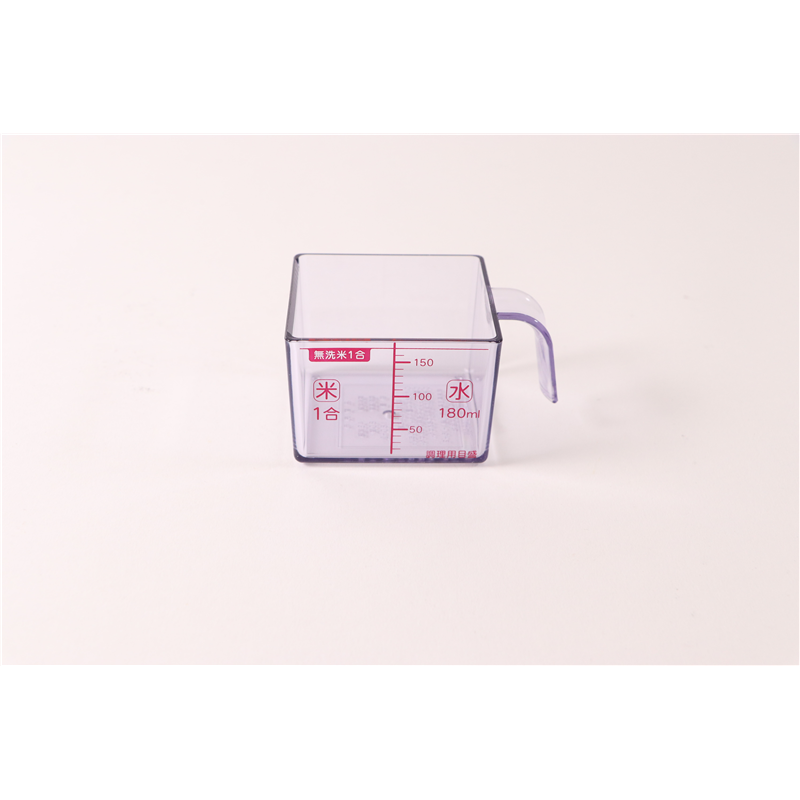 味わい食房 角型米カップ 一合 AKC-652 1個（ご注文単位1個）【直送品】