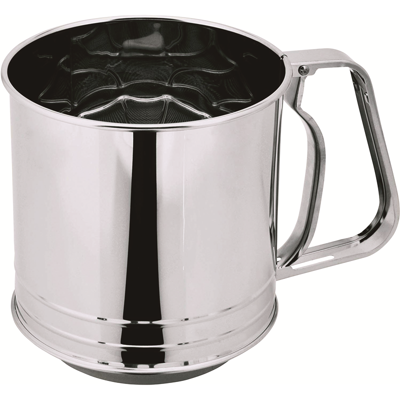 LW 18-8粉ふるい 枠高2重網 L-0409 1個（ご注文単位1個）【直送品】