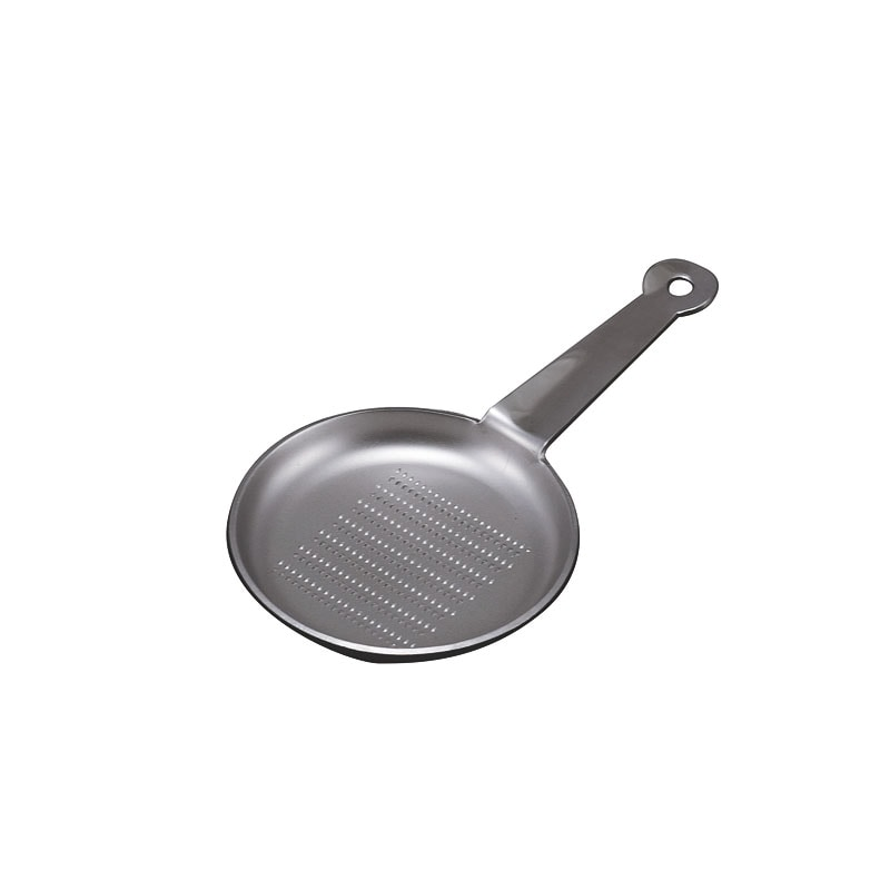 18-0 ミニオロシ金 フライパン型 1個（ご注文単位1個）【直送品】