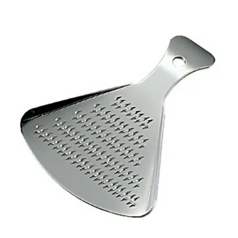 ステンレス製おろし金 いちょう ST-090(片面目立:細目) 1個（ご注文単位1個）【直送品】