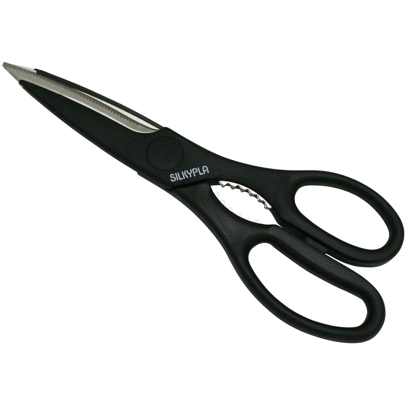 シルキー料理バサミ 黒 KSP-220 1個（ご注文単位1個）【直送品】