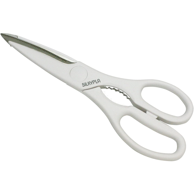 シルキー料理バサミ 白 KSP-220 1個（ご注文単位1個）【直送品】