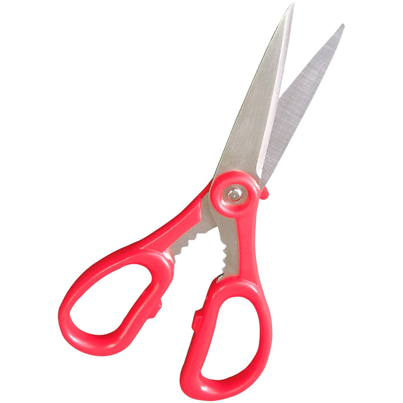 キッチンハサミNC-200 レッド 1個（ご注文単位1個）【直送品】